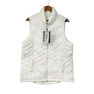 Zeroxposur Avery Packable Puffer Vest in Pearl Size Extra Large